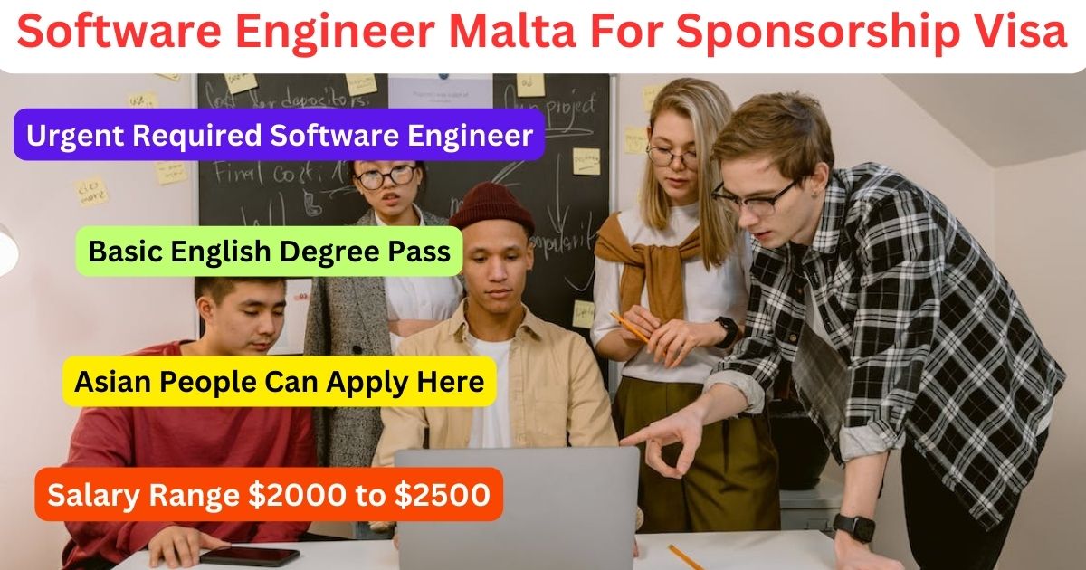 Software Engineer Malta For Sponsorship Visa