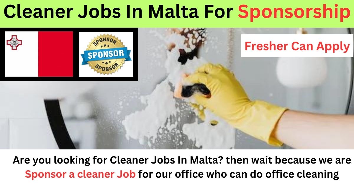 Cleaner Jobs In Malta