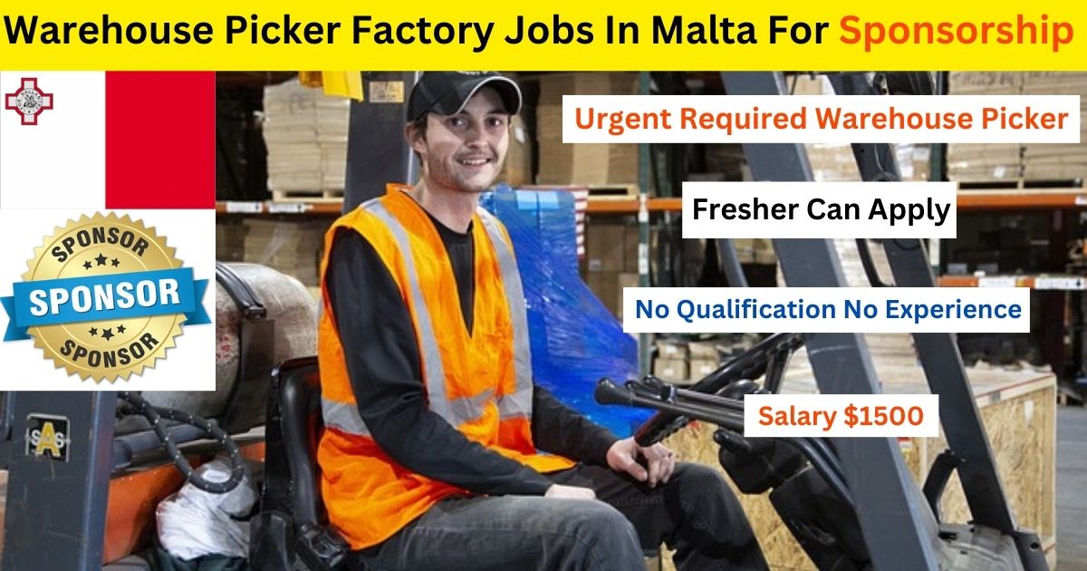 Warehouse Picker Factory Jobs In Malta